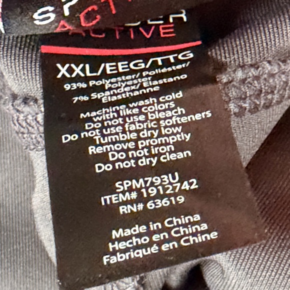 NEW Spyder Active Black Gray Sweatpants Joggers XXL - Picture 11 of 12